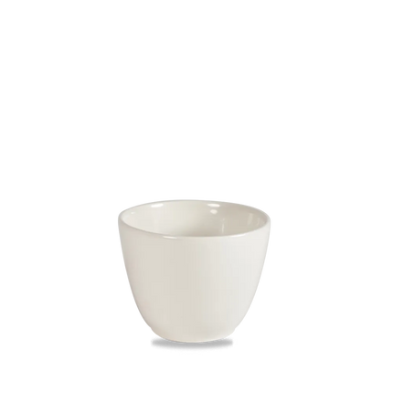 Churchill Nourish Contour chipmok 296 ml – wit porseleinen mok voor koffie in cafés