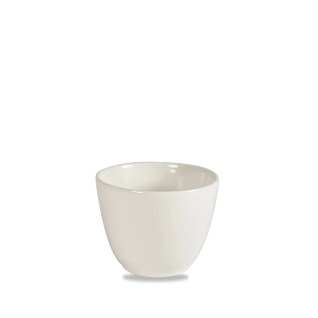 Churchill Nourish Contour chipmok 296 ml – wit porseleinen mok voor koffie in cafés