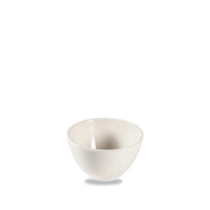 Churchill Nourish Contour diepe kom 236 ml – wit porseleinen kom voor soep in restaurants en hotels