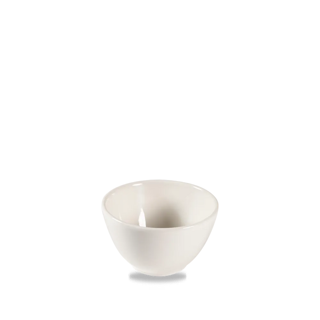 Churchill Nourish Contour diepe kom 236 ml – wit porseleinen kom voor soep in restaurants en hotels