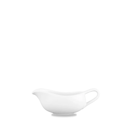 Churchill Bit On The Side mini juskom 118 ml – wit porseleinen sauskommetje voor bijgerechten
