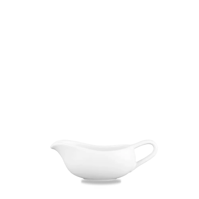 Churchill Bit On The Side mini juskom 118 ml – wit porseleinen sauskommetje voor bijgerechten