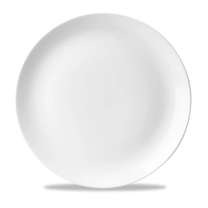 White Evolve Coupe Plate 29cm 12/box