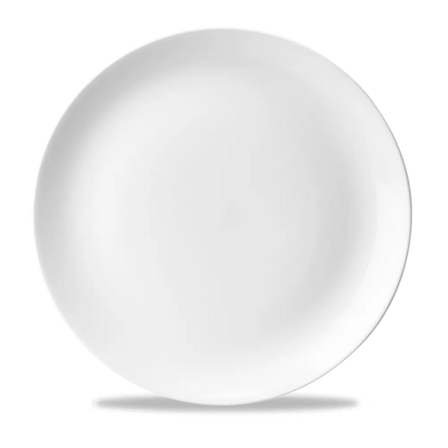 White Evolve Coupe Plate 29cm 12/box