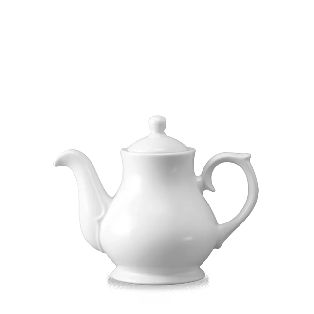 White Sandringham Beverage Pot 2Cup 444ml 4/box