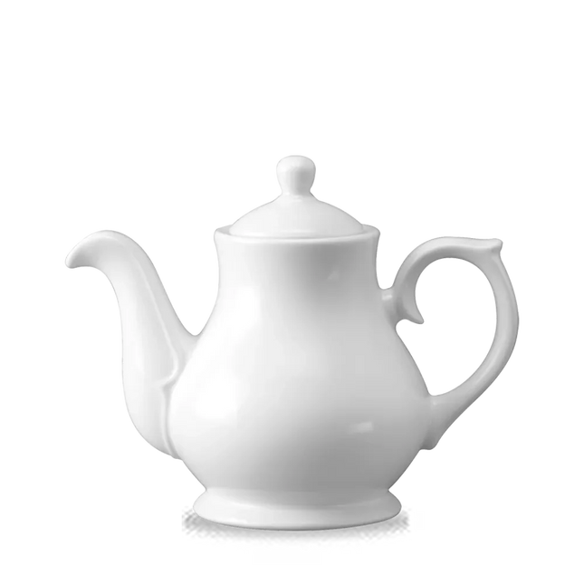 White Sandringham Beverage Pot 4Cup 887ml 4/box