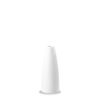Churchill Profile mini vaas Ø 13 cm – wit porseleinen tafelvaasje voor decoratie in restaurants