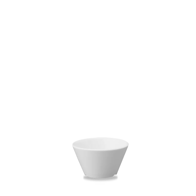 Churchill X Squared sauskommetje 118 ml – wit porseleinen designschaaltje voor sauzen in restaurants