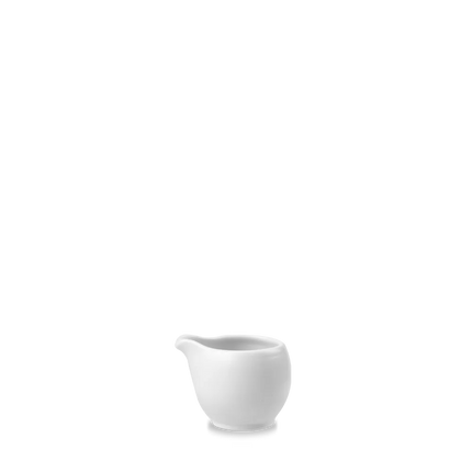 Churchill Profile kannetje 59 ml – wit porseleinen melkkannetje voor koffie in cafés en bars