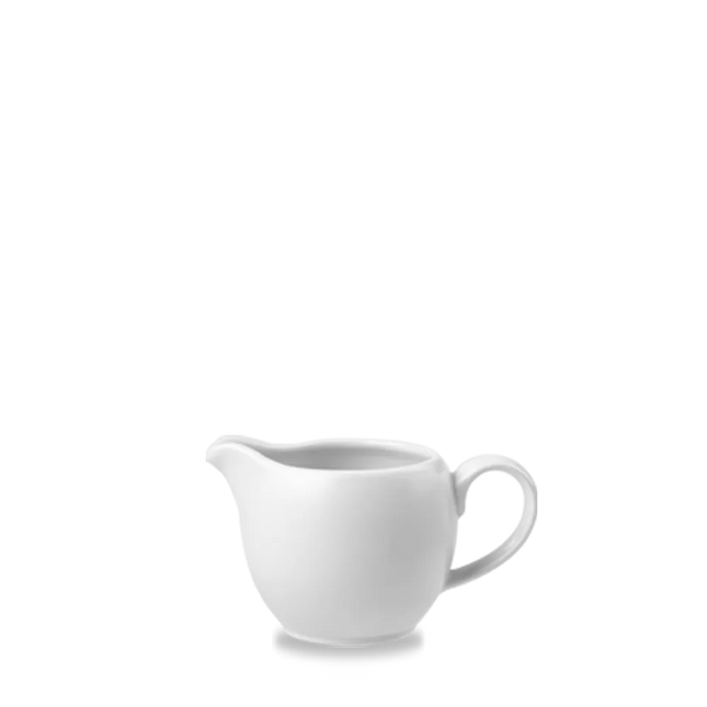 Churchill Profile schenkkan 237 ml – wit porseleinen kannetje voor melk en siroop in de horeca