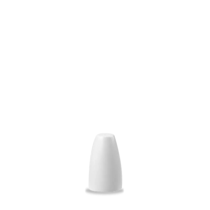 Churchill Profile zoutvaatje 7 cm – wit porseleinen zoutstrooier voor restaurants en cafés