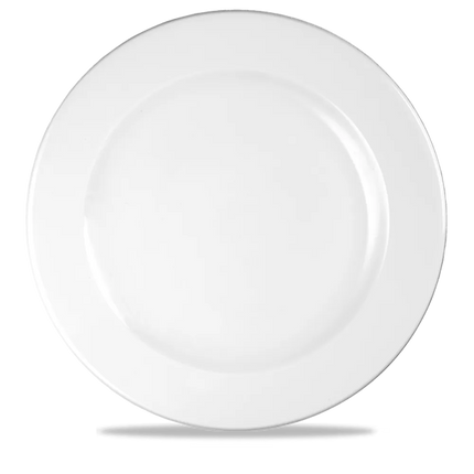 Churchill Profile bord Ø 30 cm – groot wit porseleinen bord voor buffet en fine dining