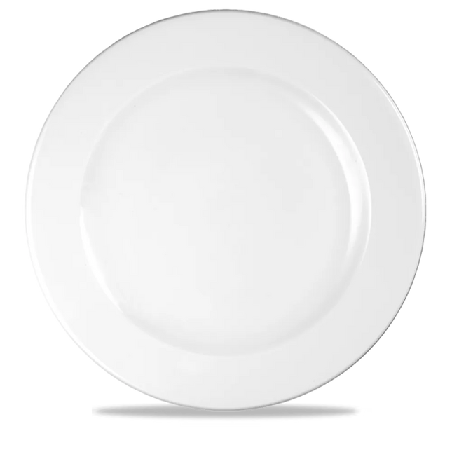 Churchill Profile bord Ø 30 cm – groot wit porseleinen bord voor buffet en fine dining