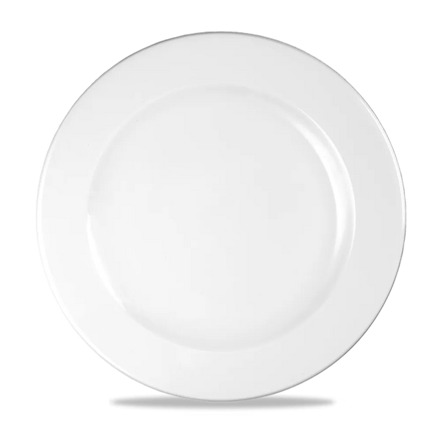 Churchill Profile bord Ø 28 cm – wit porseleinen bord voor hoofdgerechten in de horeca