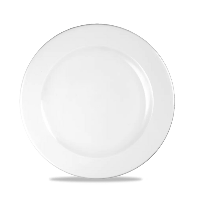 Churchill Profile bord Ø 23 cm – wit porseleinen voorgerechtbord voor restaurants en hotels