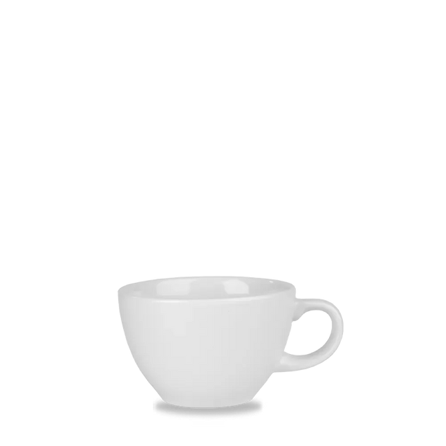 Churchill Profile theekop 355 ml – wit porseleinen kopje voor thee in restaurants en hotels