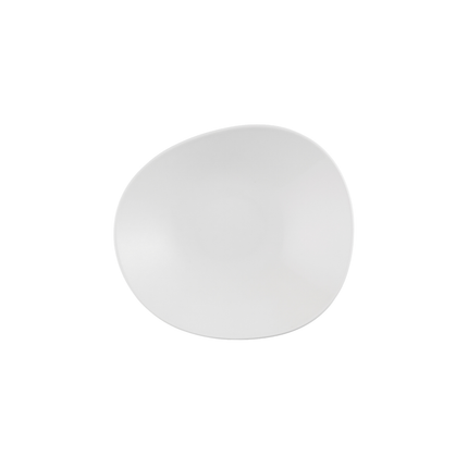 Churchill White Opal Organic kom 23 cm – wit porseleinen organische kom voor bijgerechten