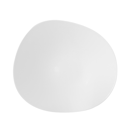 White Opal Organic Bowl 25 cm 12/box