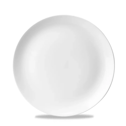 White Evolve Coupe Plate 22cm 12/box
