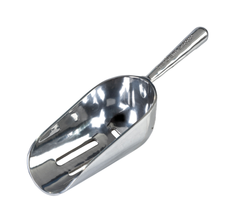 Drain Scoop aluminum perforated 21*6.5 cm