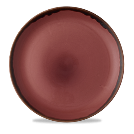 Dudson Harvest Plum coupebord 28,8 cm – pruimpaars porseleinen bord voor de horeca