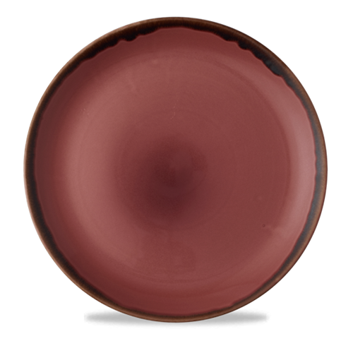 Dudson Harvest Plum coupebord 28,8 cm – pruimpaars porseleinen bord voor de horeca
