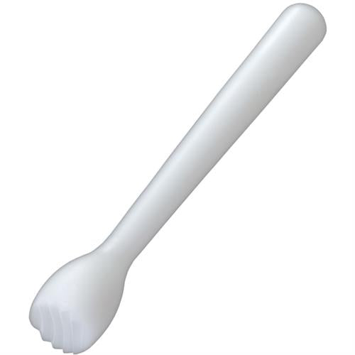 APS muddler kunststof geribbeld wit 22 cm - stamper voor mojito en cocktails