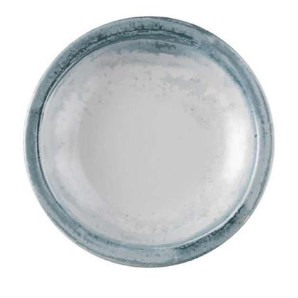 Dudson Finca Limestone soepbord met rand 21 cm – kalksteenbeige porseleinen soepbord voor de horeca