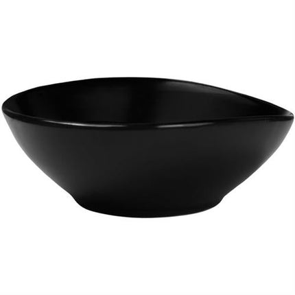 APS Ming kom 20 cm zwart - grote keramische serveerkom voor restaurants