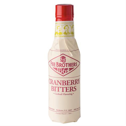 Fee Brothers Cranberry Bitters 150 ml – cranberrybitter voor fruitige cocktails in de bar