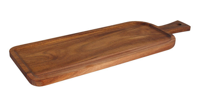 Serveerplank Acacia Hout Handvat Rechth. 50,7 x 18 cm 6/box