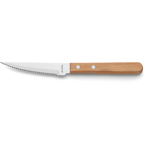 Amefa Wood 7000 Steak Knife 21cm 12/box