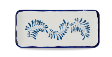 Harvest Mediterranean Organic Rect Plate 34,6x15,6cm 6/box