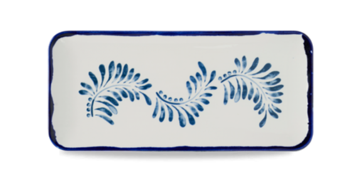 Harvest Mediterranean Organic Rect Plate 34,6x15,6cm 6/box