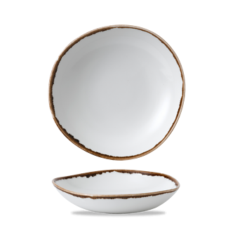 Dudson Harvest Natural ronde kom 25,3 cm – naturel porseleinen ronde kom voor de horeca