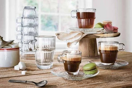 Barshine Theeglas/Mug Ondertas ø 14 cm 6/box