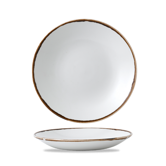 Dudson Harvest Natural diep coupebord 28,1 cm – naturel porseleinen diep bord voor de horeca