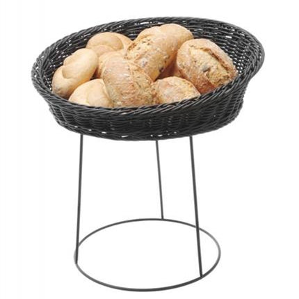 Hendi broodmandstandaard 200/250x265 mm zwart PP – hoge presentatiestandaard voor buffet