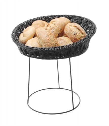 Standard for bread basket 200/250x265 mm black PP 1/box