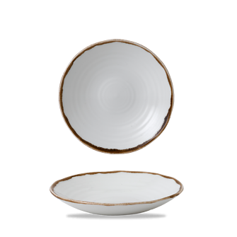 Dudson Harvest Natural organische coupekom 21 cm – naturel porseleinen kom voor restaurants