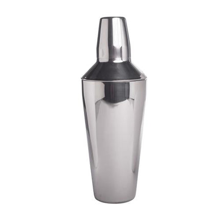 Cocktail shaker polished 3 pcs 820 ml