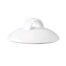 Dudson White vervangdeksel voor theepot 7x4,5 cm – wit porselein voor de horeca