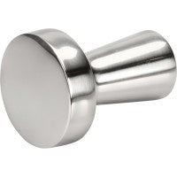 APS tamper RVS met bolle voet - koffiestamper voor espresso in de koffiebar