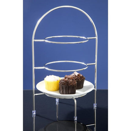 Olympia etagere voor borden close-up - bordenrek voor buffetpresentatie