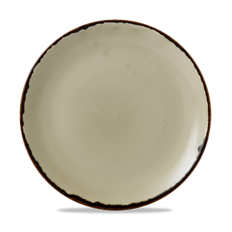 Dudson Harvest Linen coupebord 26 cm – linnen porseleinen coupebord voor fine dining