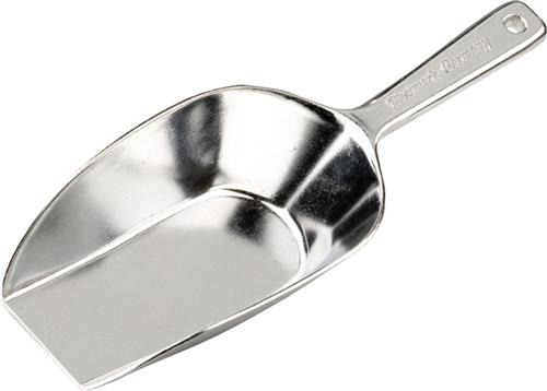 Ice Scoop small & flat aluminum 21*7.5 cm