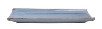 APS Ming rechthoekig bord 40,5 cm blauw - keramisch serveerbord voor sushi