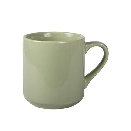 APS koffiemok lichtgroen - gekleurde porseleinen mok voor cafes