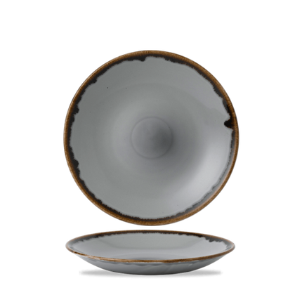 Dudson Harvest Grey diep coupebord 28,1 cm – grijs porseleinen diep bord voor de horeca