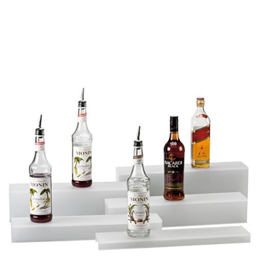 APS LED flessenverhoger acryl 6 cm - verlichte presentatieblok voor de bar